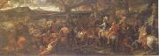 LE BRUN, Charles Alexander and Porus (mk05) oil painting picture wholesale